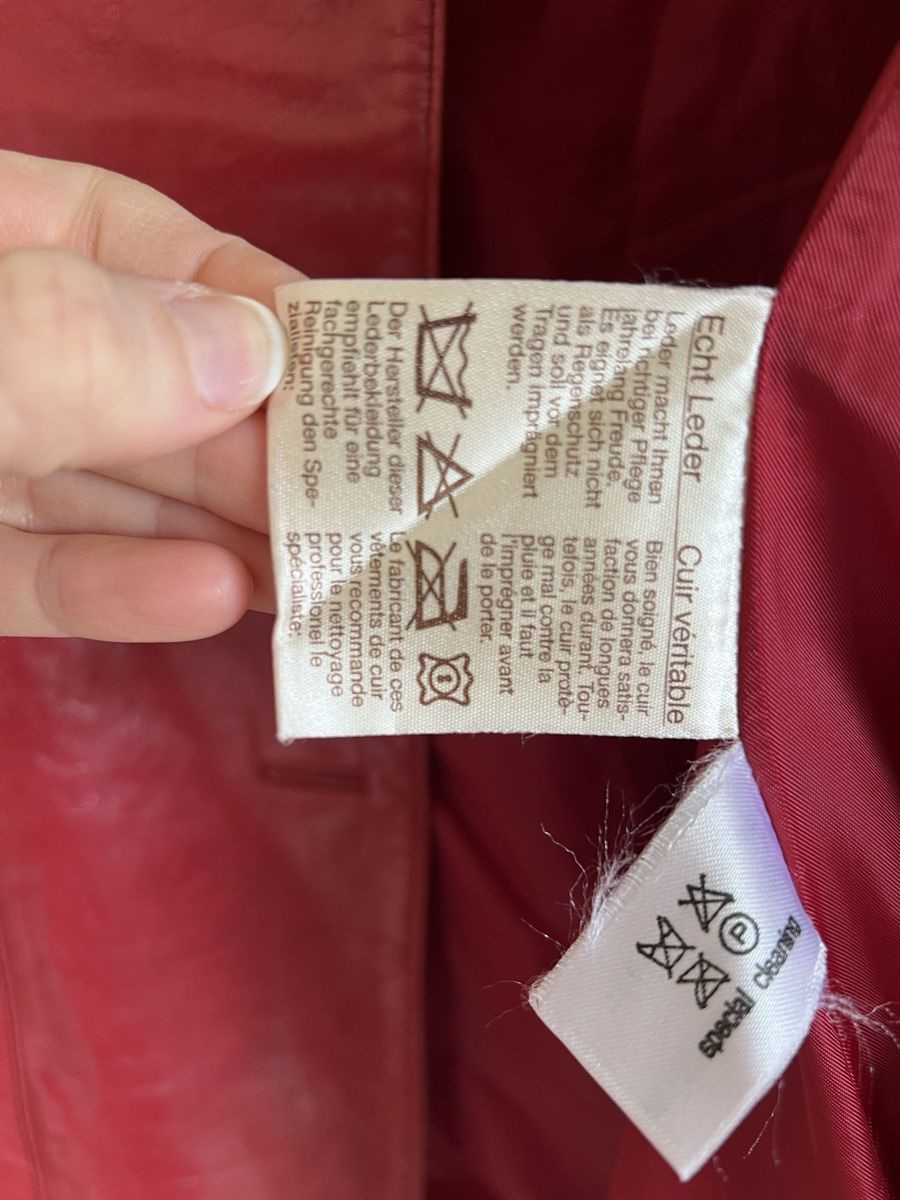Esprit Giacche: Esprit - Rote Lederjacke TOP Zustand! – Usato da Zürich venduto da Ju_Lia_1 3