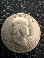 Half Dollar 1951 Benjamin Franklin USA - Silber 900/1000