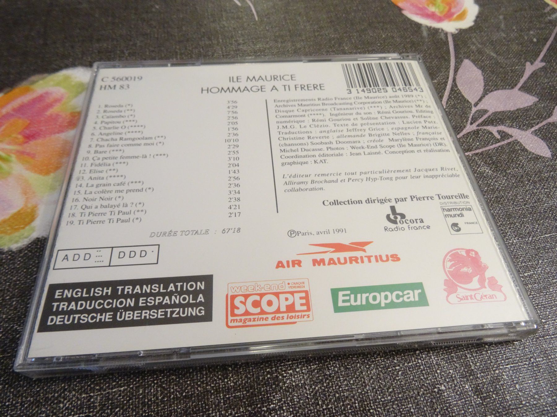 CD: Ile Maurice - Hommage a Frere CD – Usato da Olten venduto da Disc-Ausverkauf 1