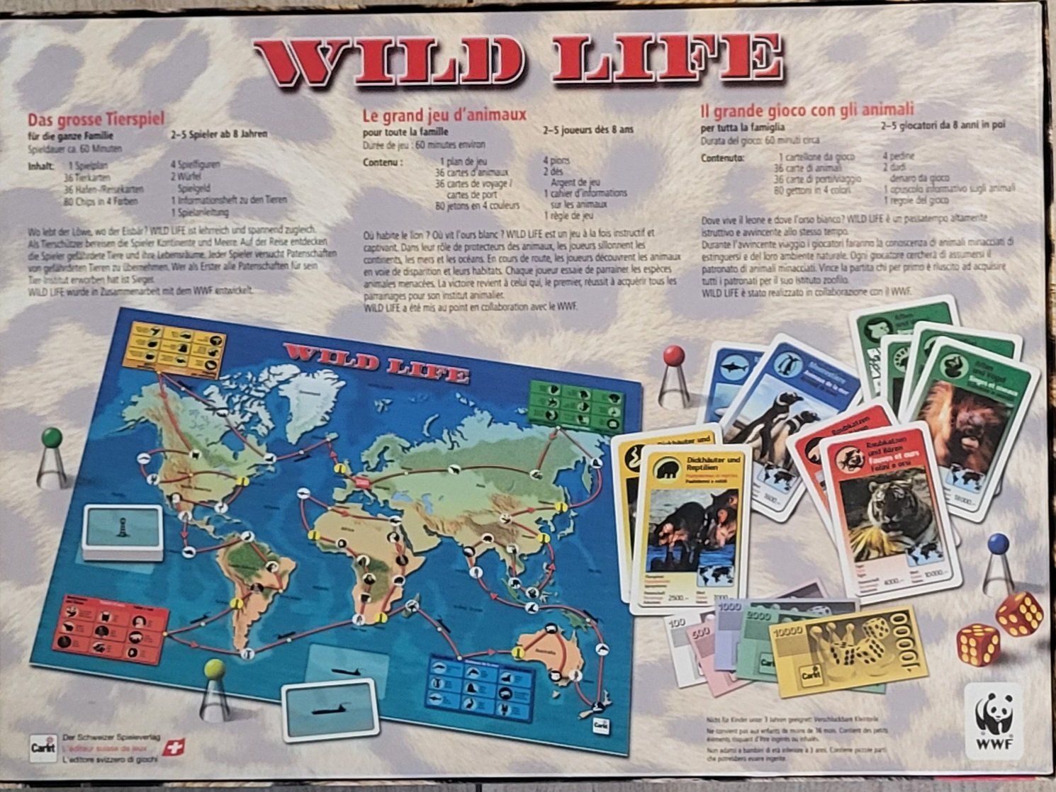 Giochi: Wild Life - Das große Tierspiel – Usato da Altendorf venduto da keskomat 1