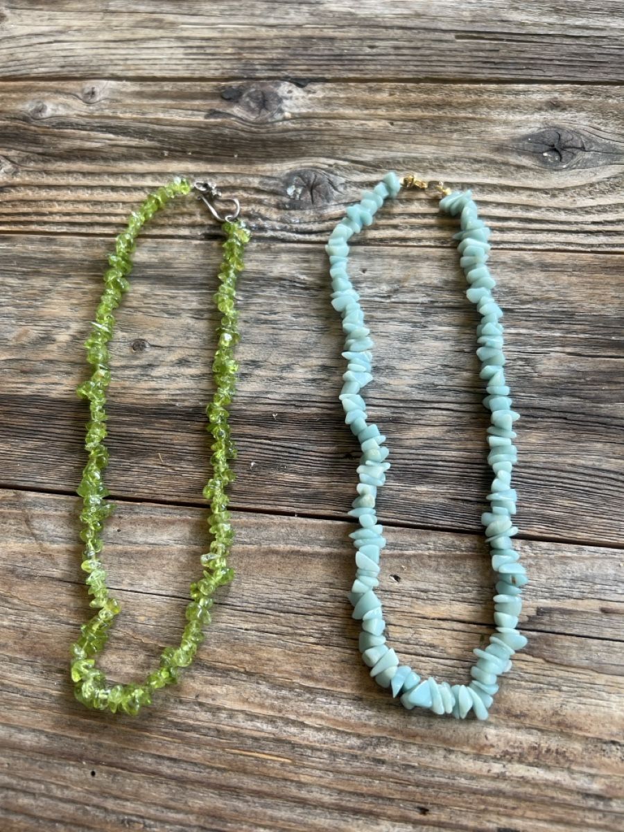 Altri gioielli: Peridot Kette und Amazonit Kette Vintage – Usato da Burgdorf venduto da puppennetz 8