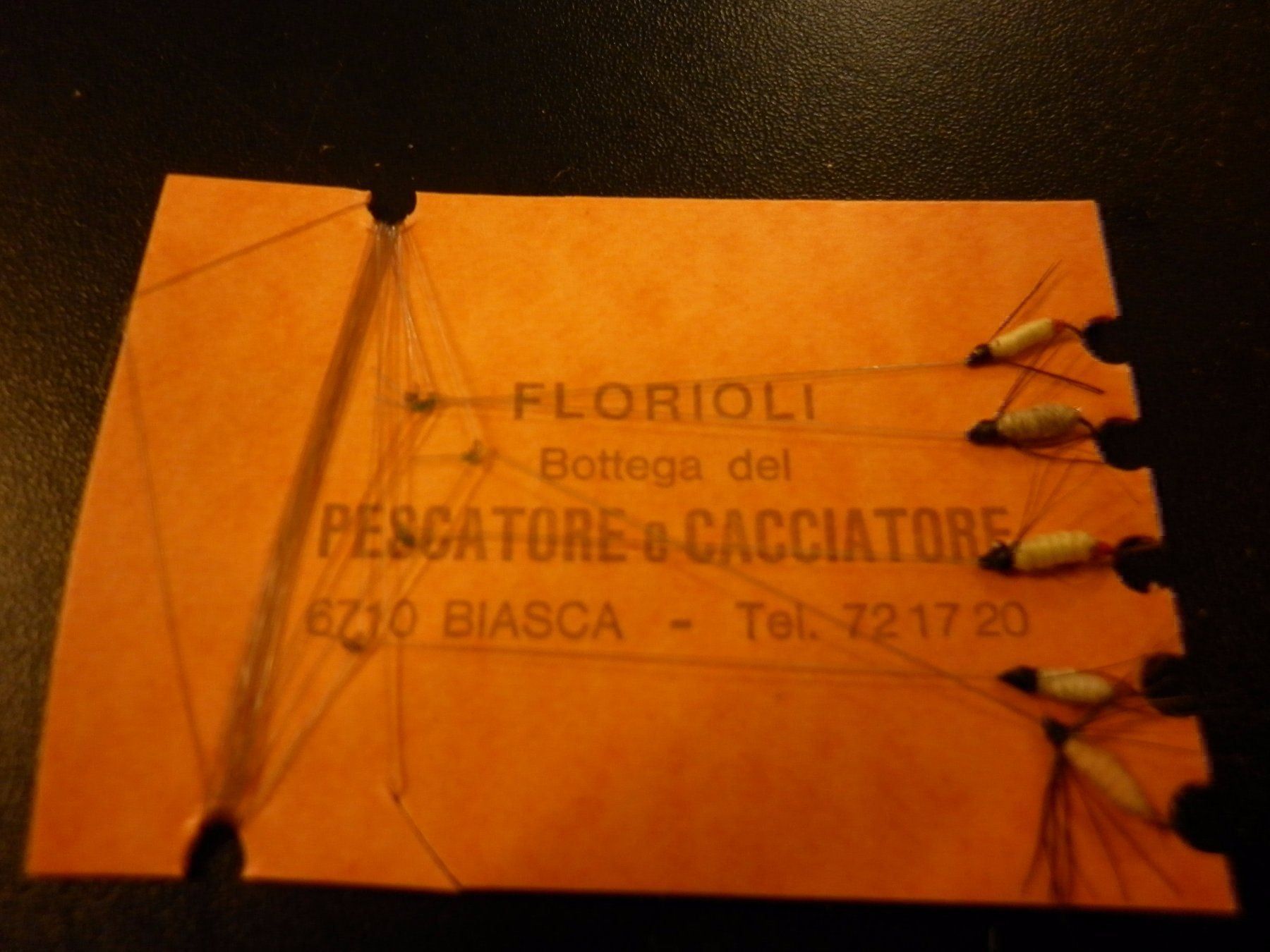 Esche: Gambe 5 nymphes/ 5 Nymphen Hegene – Nuovo e nell'imballaggio originale da Fribourg venduto da versus702