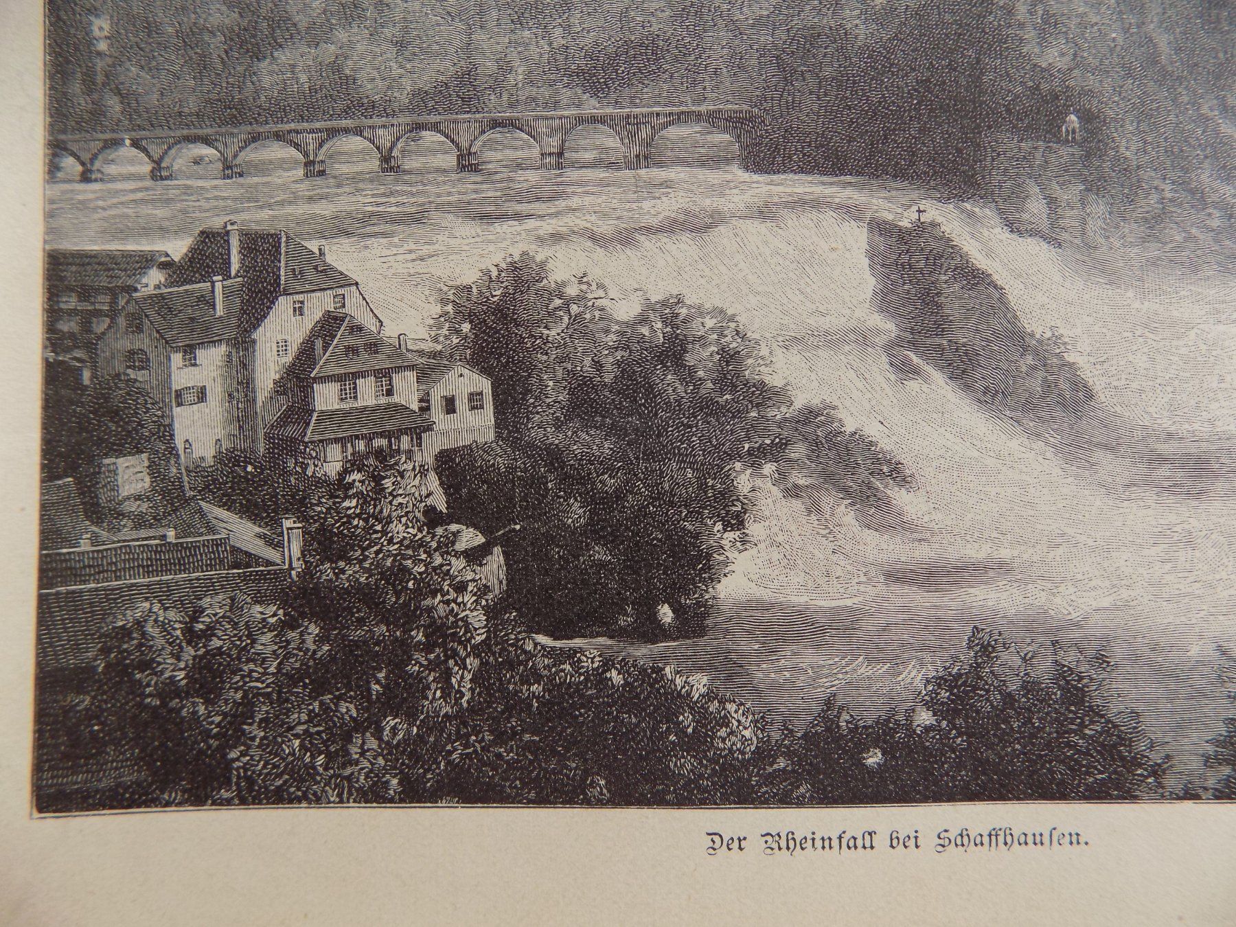 Incisioni: Rheinfall bei Schaffhausen – Usato da Risch venduto da Rischli15 2