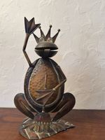 Deko Froschkönig Metall Figur