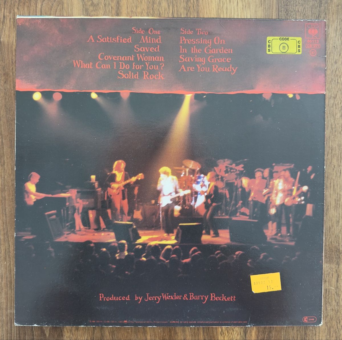 Dischi in vinile: VINYL BOB DYLAN "SAVED" – Usato da Brigerbad venduto da Marcelo79 5