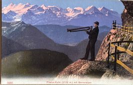 Pilatus-Kulm, Bläser, Alphorn ?