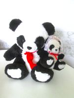 Plüsch-Panda mit Baby