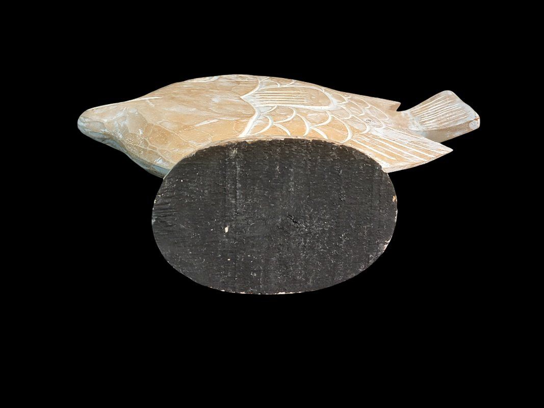 Sculture & Statue: Holzskulptur Fisch – Usato da Hünenberg venduto da Restwert_Zug 1
