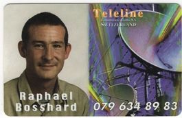 seltene TELELINE Prepaid Telefonkarte - Representant