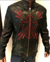 Verkauf einer exotische Lederjacke ,L, Neu