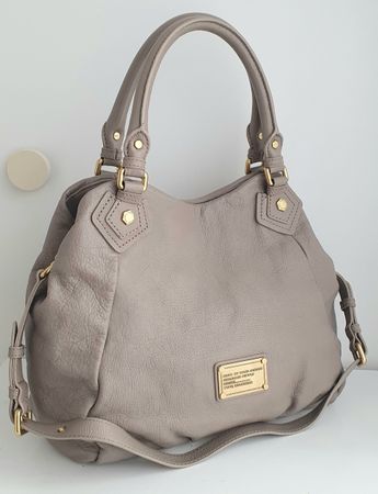 Marc Jacobs Henkel/Umhängetasche Medium Taupe-Beige
