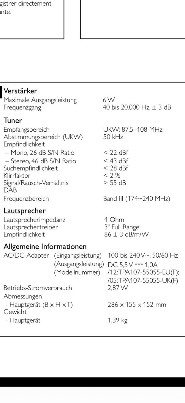Philips Radio: PHILIPS DAB+-Radio, Model: AE5220/12 – Usato da Döttingen venduto da zha_xh2w 8