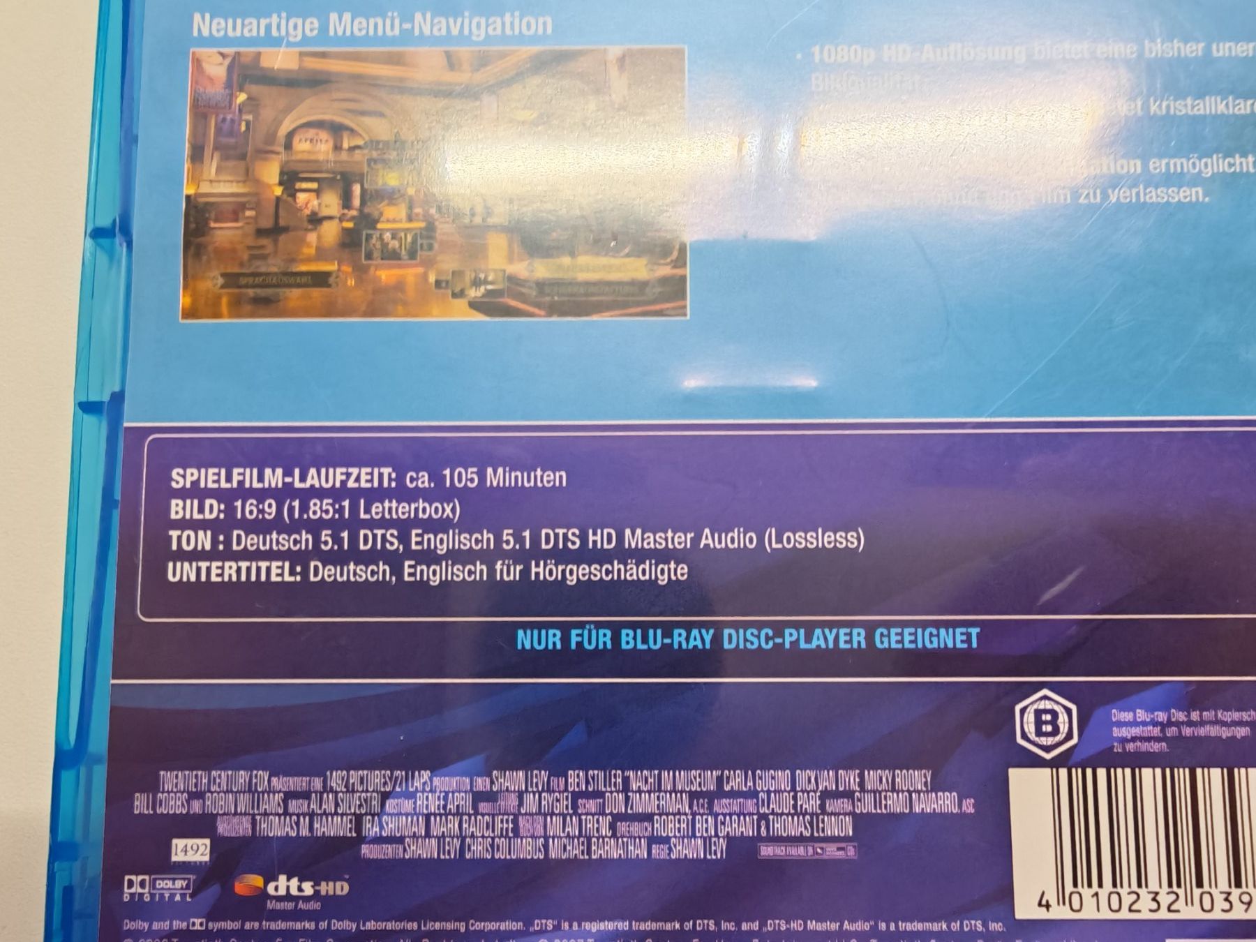 Tutti i DVDs: Nachts im Museum – Usato da Liestal venduto da Kratzilla 3