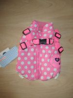 Hundemantel mit integriertem Geschirr Gr.XS 20cm Fabrikneu