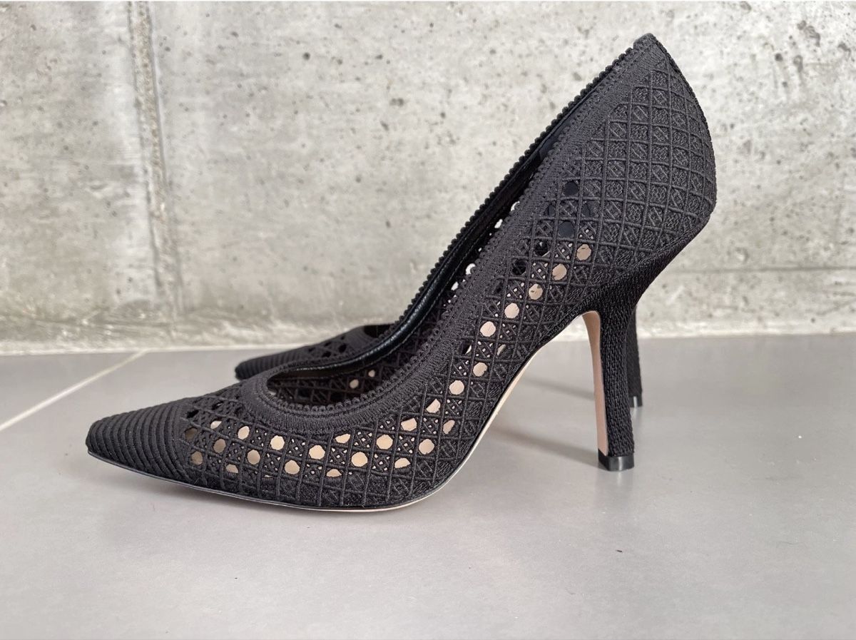 Dior Damenschuhe: Christian Dior pumps mesh black size 37.5 with box – Neu und originalverpackt aus Cham von sib_59dd