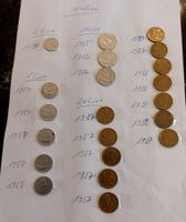 Münzen Diverse Italien 1954 - 1958