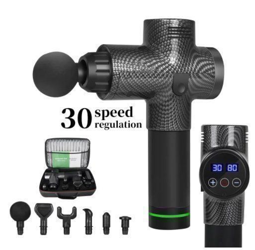 Massage GunPistole, NEU! aus Carbon Kaufen auf Ricardo