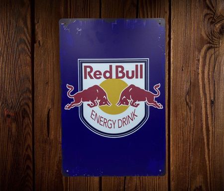 Red Bull Energy Drink Blechschild