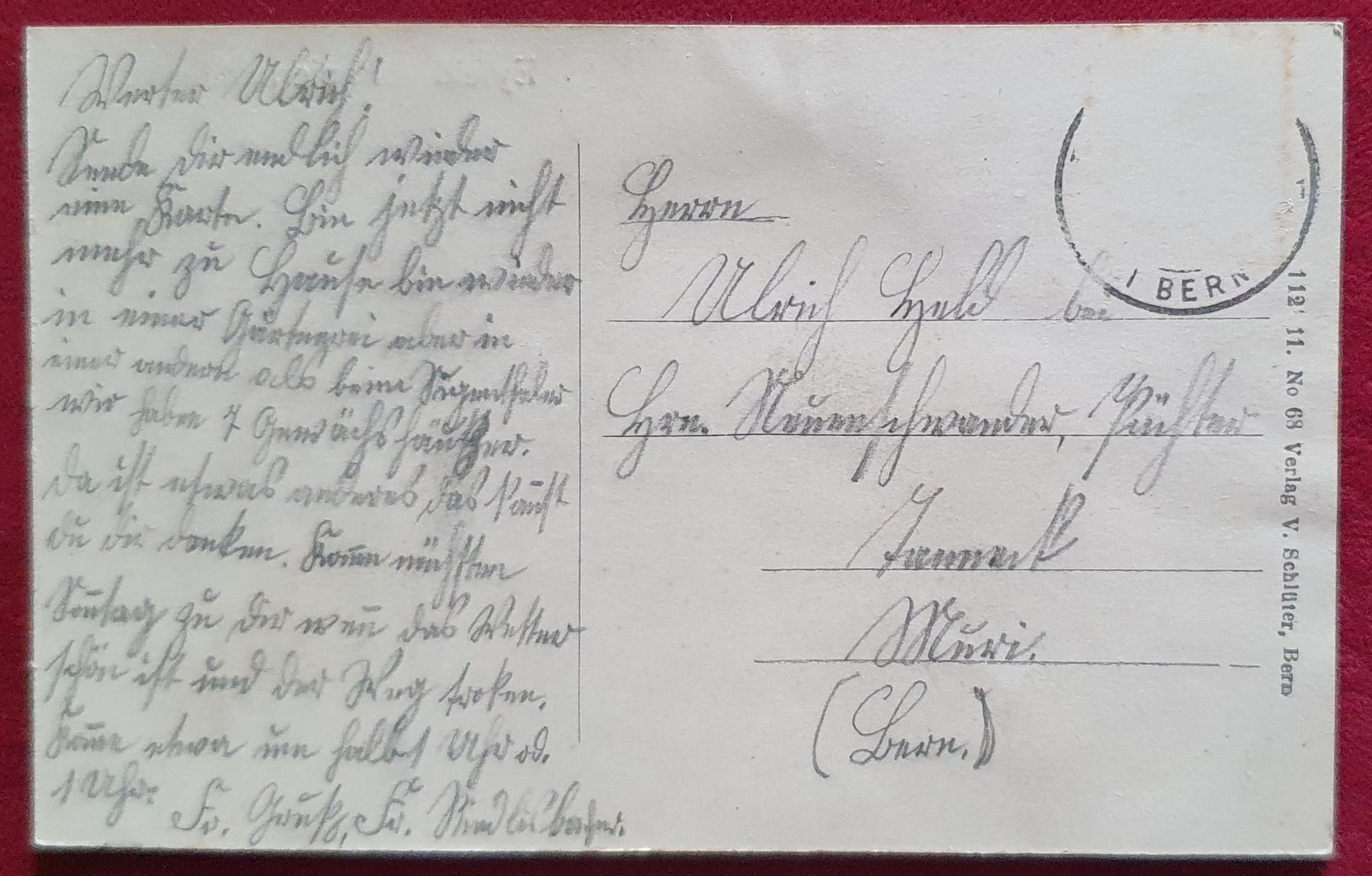 Ansichtskarten: Eyfeld - Papiermühle, Kt.Bern – Gebraucht aus Kreuzlingen von Rschweiz1 1