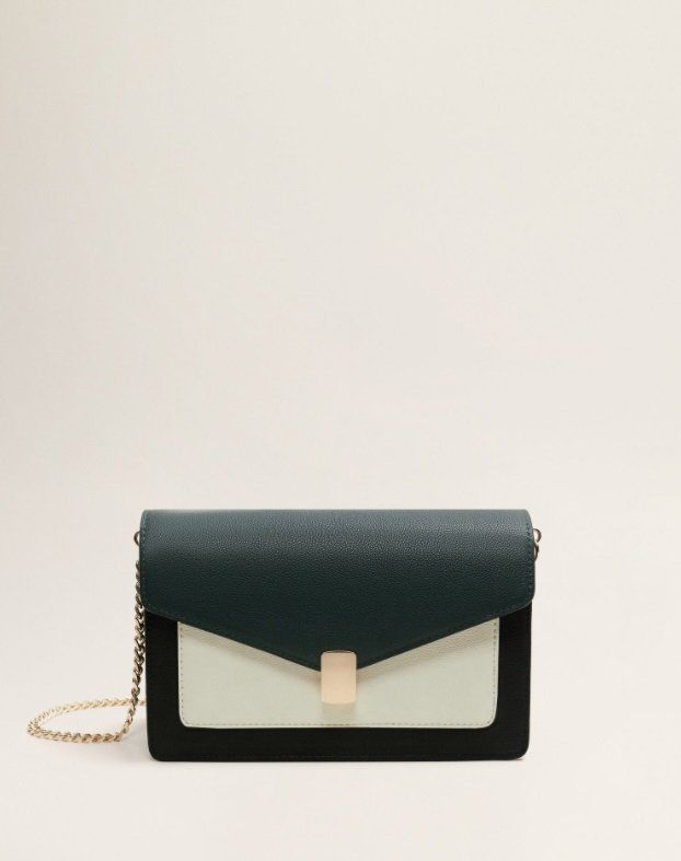 Mango Borse da donna: MANGO neue Tasche mit Kette Umhängetasche – Nuovo e nell'imballaggio originale da Rotkreuz venduto da beltraum 2