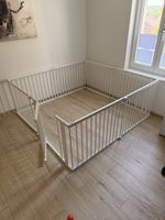 KIDUKU® Laufgitter Baby Laufstall Tür Absperrgitter faltbar 