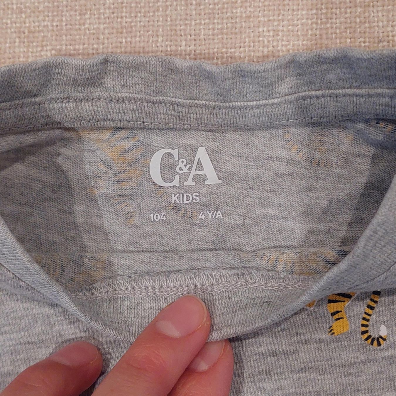 C&A Camicie, T-shirt & Polo: T-Shirt "Tiger" 104 – Usato da Winterthur venduto da Madamme-Rex 1