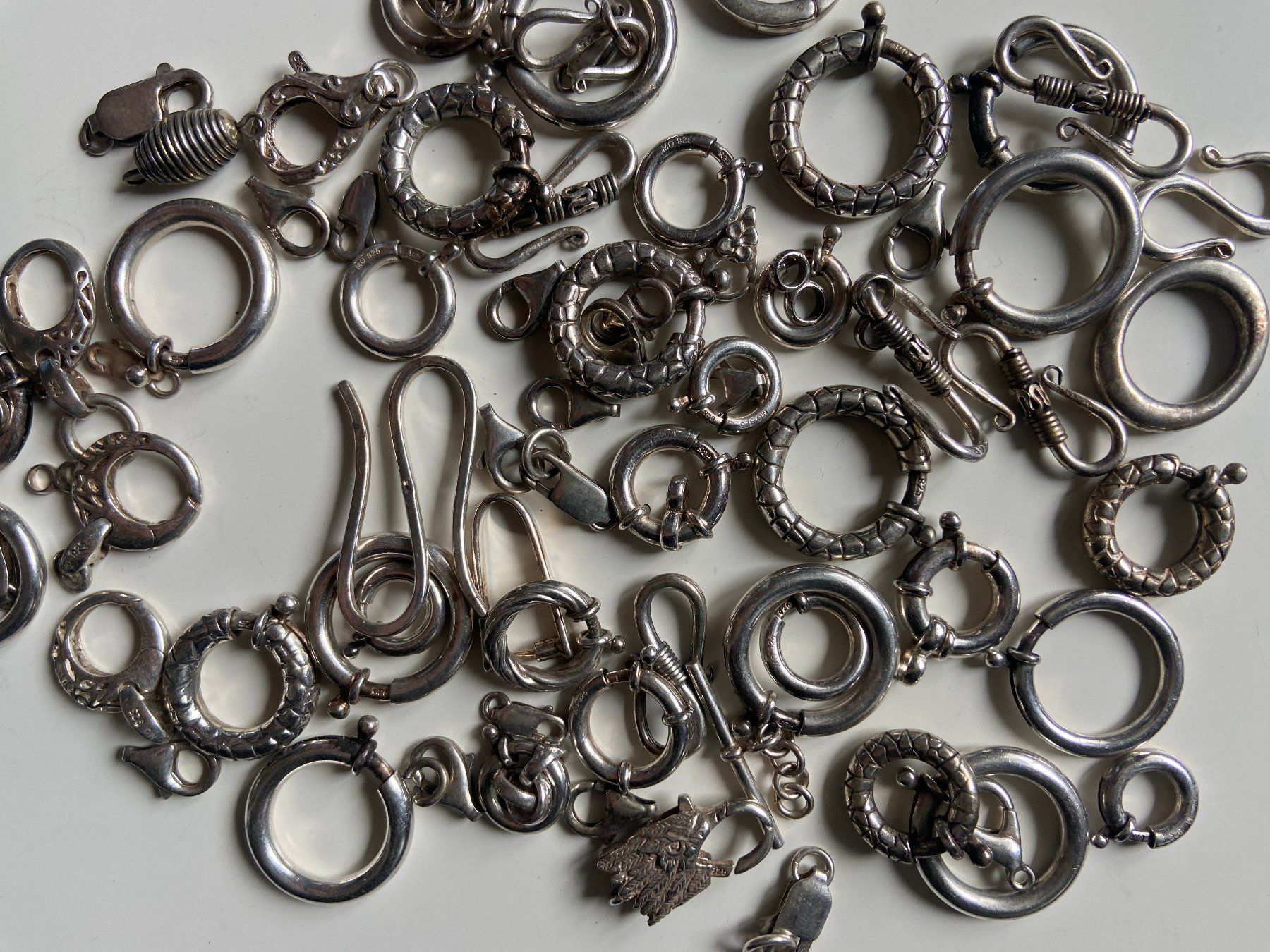 Sonstiger Schmuck: Silberteile Verschlüsse Sterling 925 – Gebraucht aus Unterkulm von esco 2