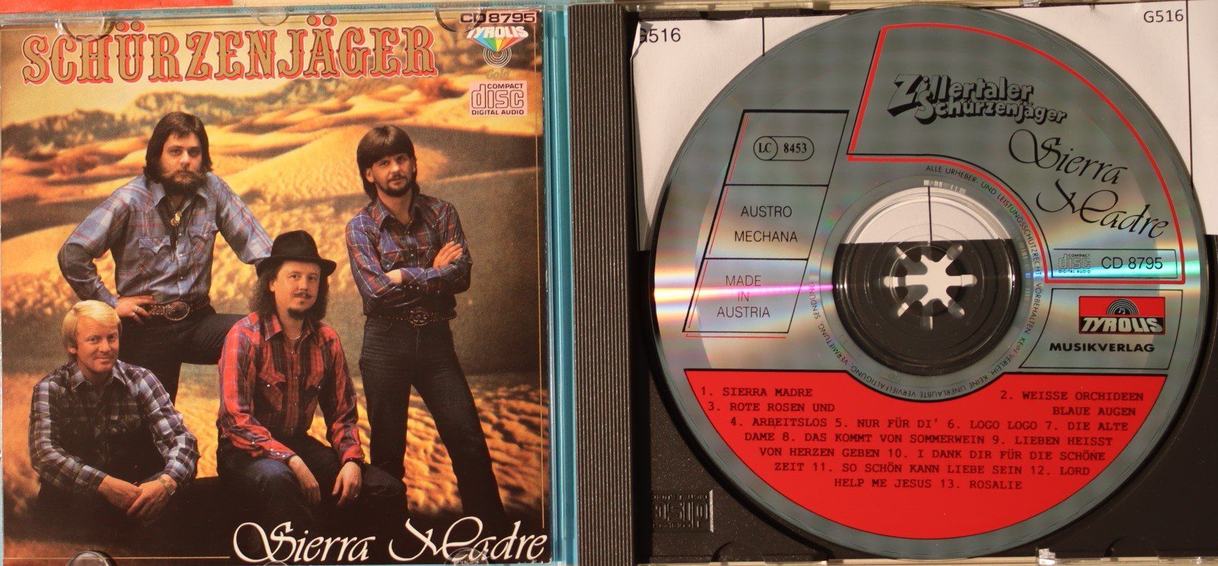 CD: Schürzenjäger Sierra Madre – Usato da Luzern venduto da CONTENTI 1