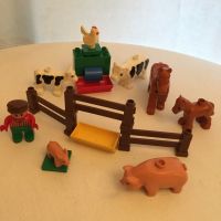 Lego Duplo Set 2697 Bauernhof Tiere mit Brunnen, alle Teile