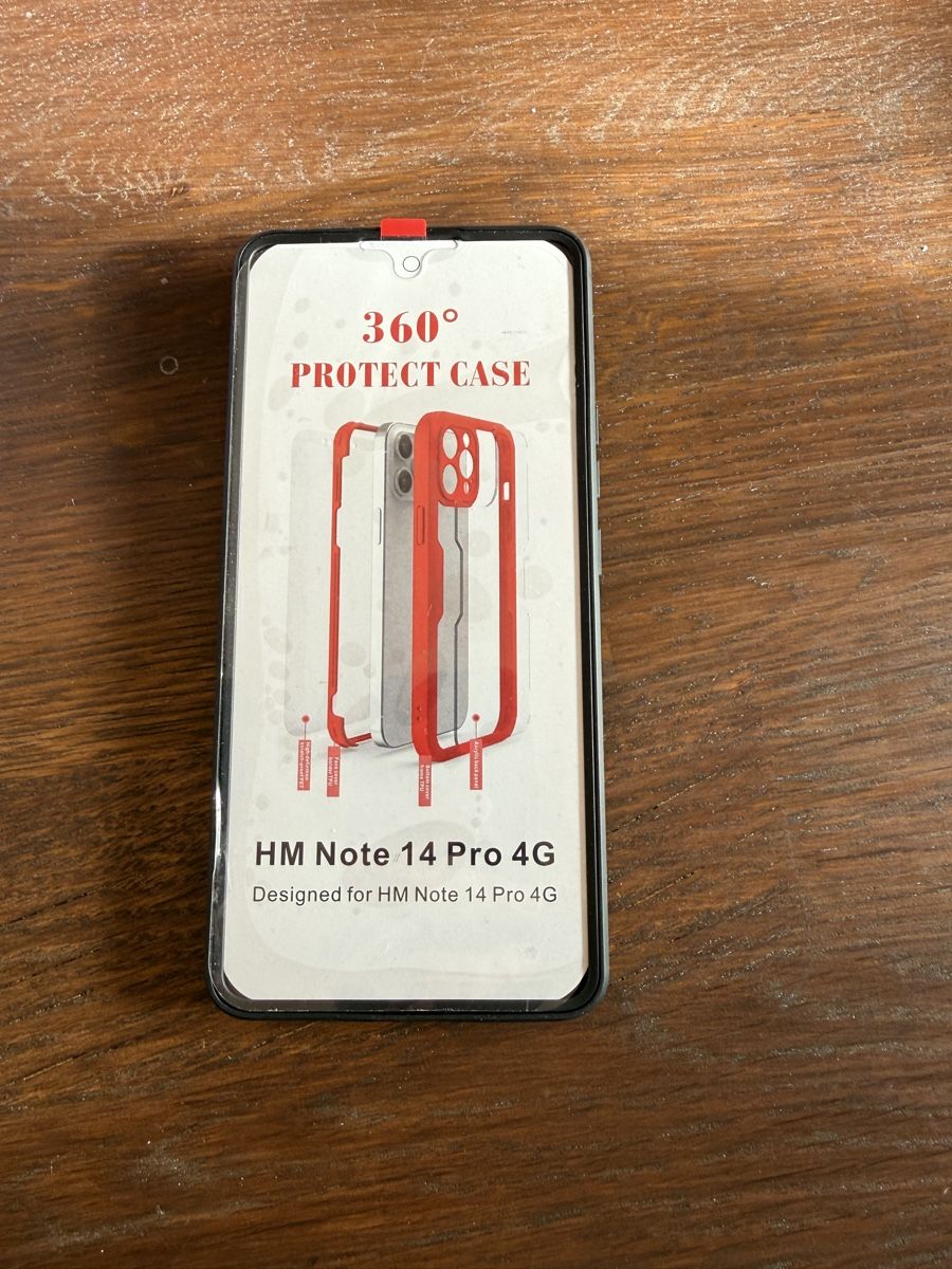 Schutzhülle HM Note 14 Pro 4G - Top Zustand, Schwarz! (Neu und ...