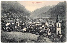 ALTDORF - Generalansicht (im Sommer) ca. 1900 (UR)
