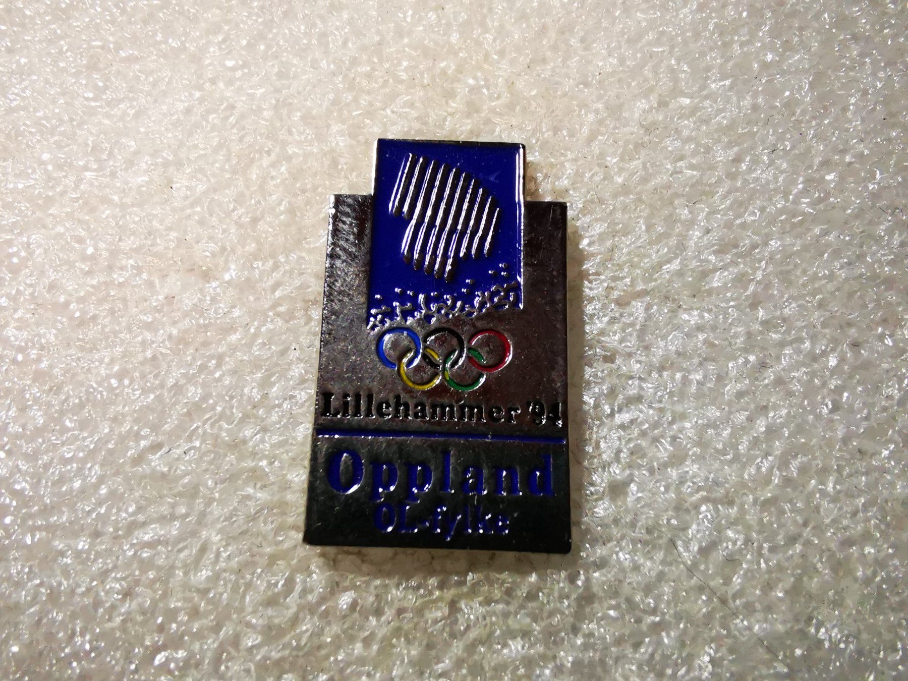 Placchette & Badge: Ansteckpin 70: Olympia 1994 Lillehammer – Usato da Oppligen venduto da Pin-Fall-Shop