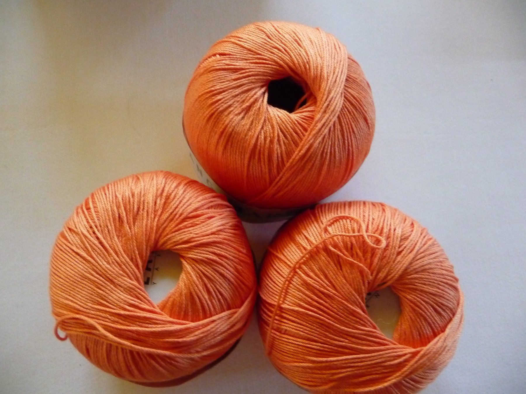 Lang Yarns Wolle: 3 Knäuel Marisa Baumwolle – Neu (gemäss Beschreibung) aus Kirchberg BE von lavendel02