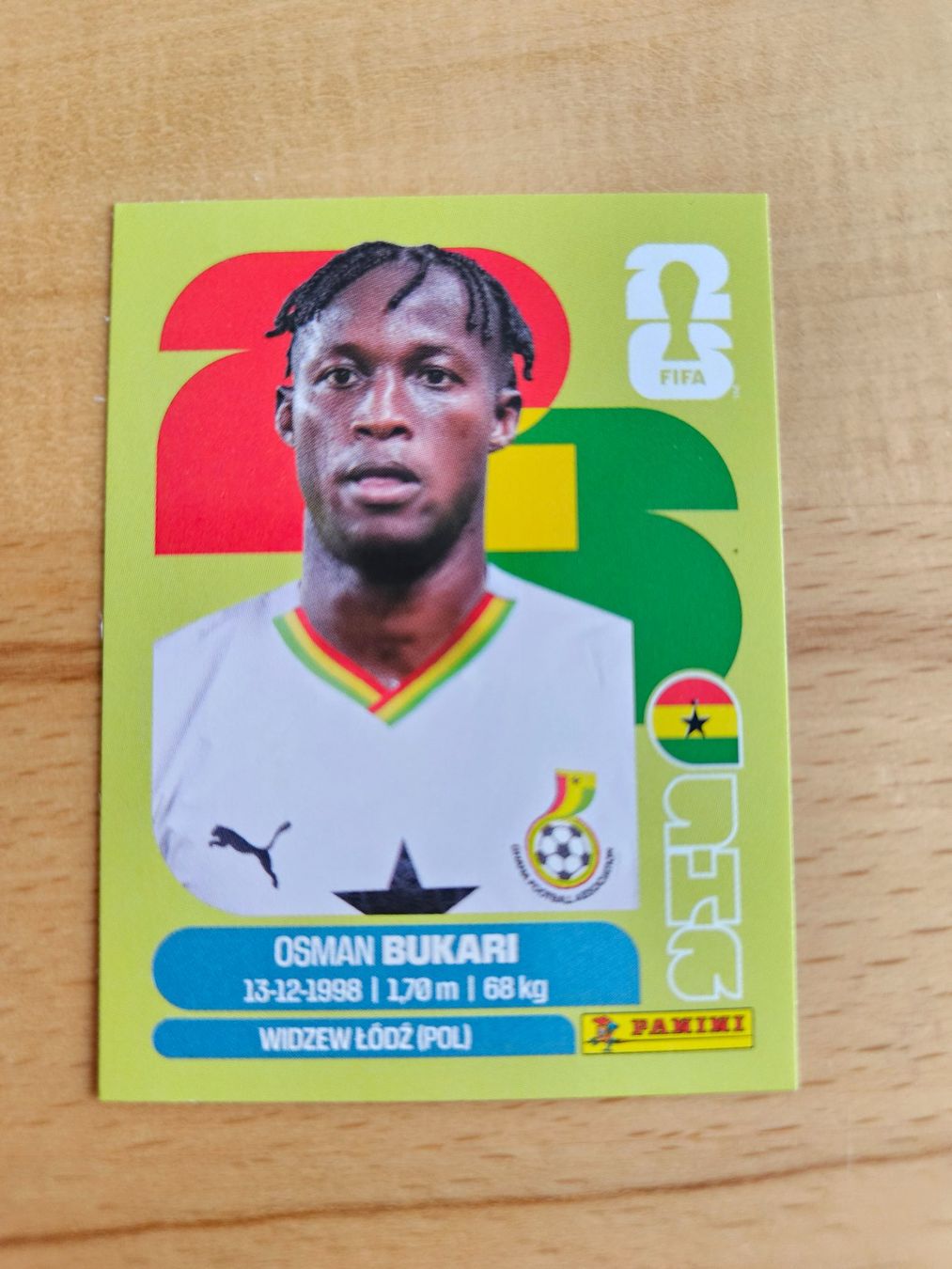 Panini Carte collezionabili: Panini WM 2026 GHA 19 – Nuovo (secondo la descrizione) da Winterthur venduto da melac