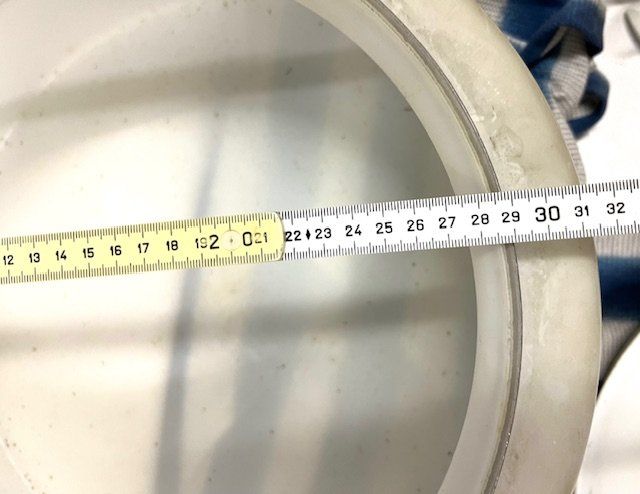 Lampadari & plafoniere: grosse runde Decken- oder Wandlampe aus Glas – Usato da Zürich venduto da gigimai67 9