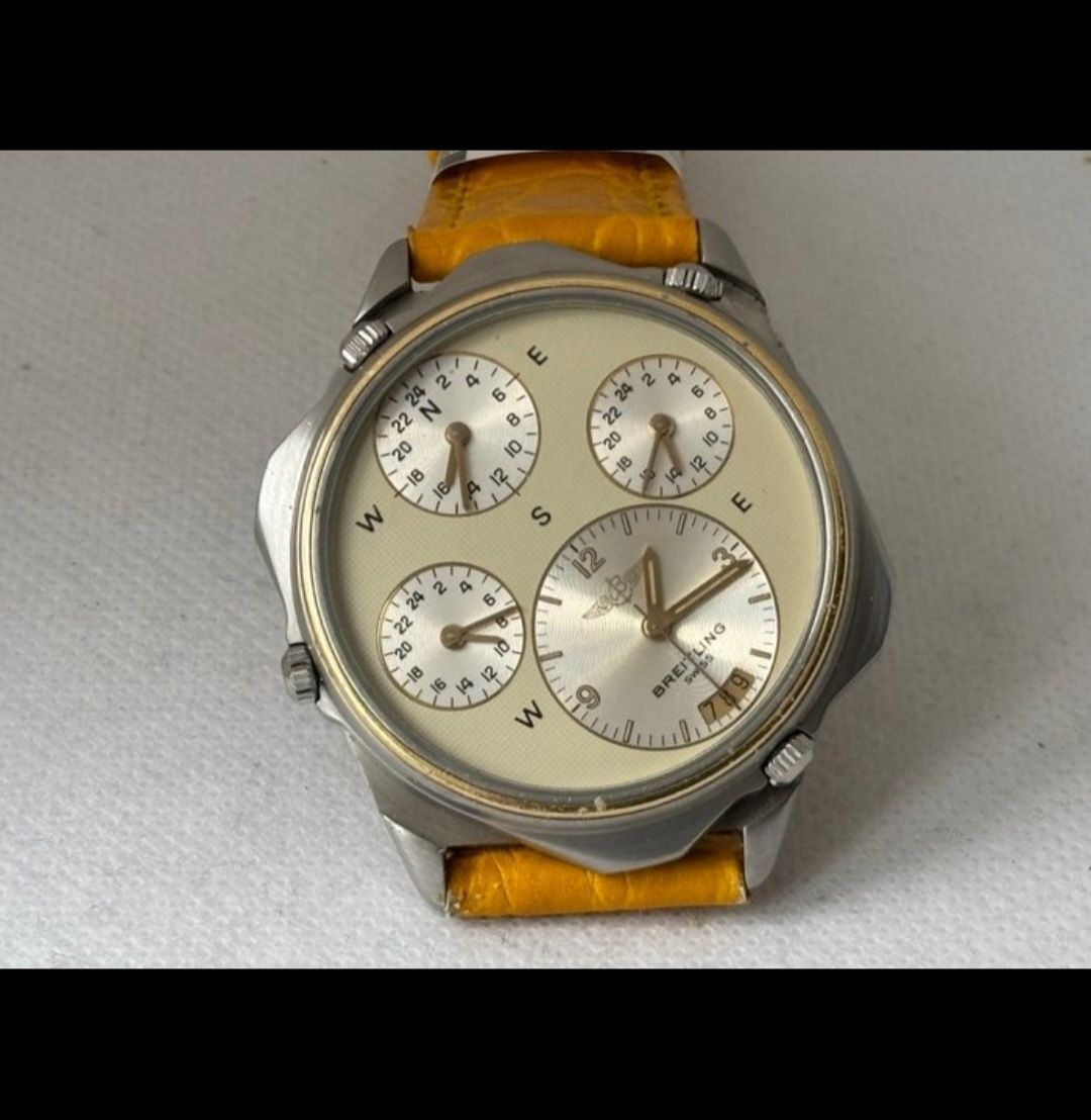 Breitling Orologi: Breitling - WORLD TIME 4 GMT - 80840  – Usato da Bulle venduto da Andres.ch.222 5
