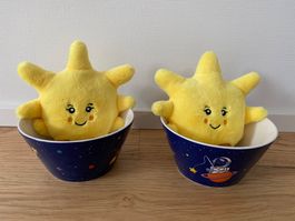 2x Coop Ab ins All Plüschsonne und Schale