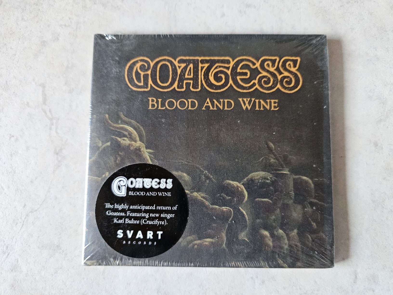 CDs: Goatess  -  Blood And Wine  /  Fabrikneu – Neu und originalverpackt aus Schneisingen von backstore24