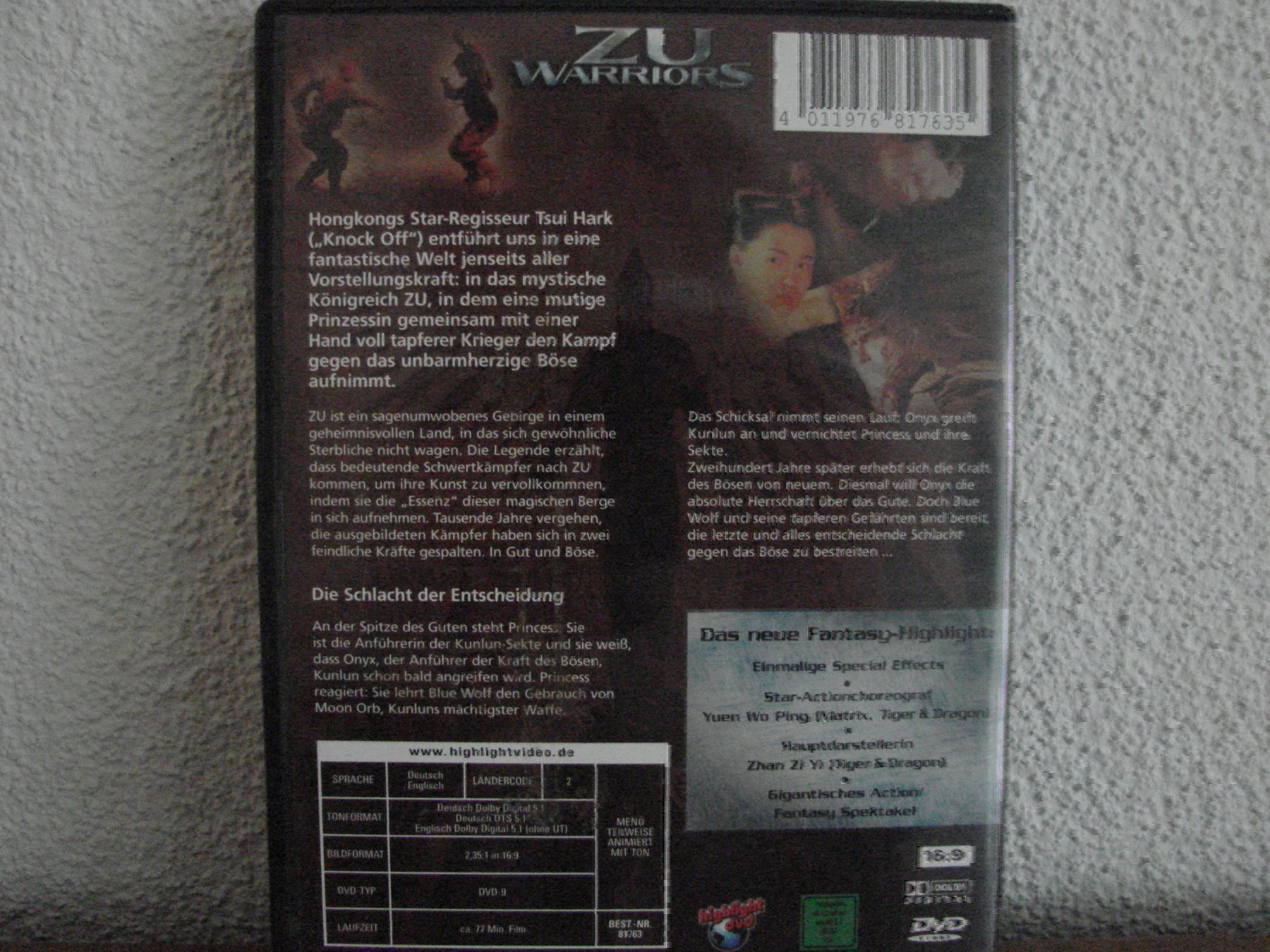 Libri: Zu Warriers  (Fantasy) – Usato da Hochdorf venduto da Aguadulce 1