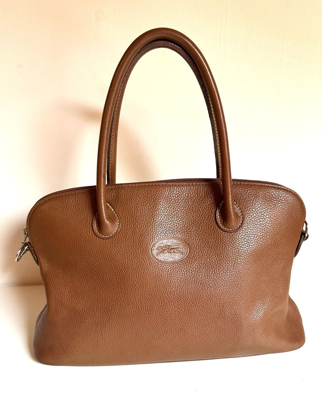 Longchamp Borse da donna: Longchamp Sac bolide cannelle vintage – Usato da Bernex venduto da euma1976
