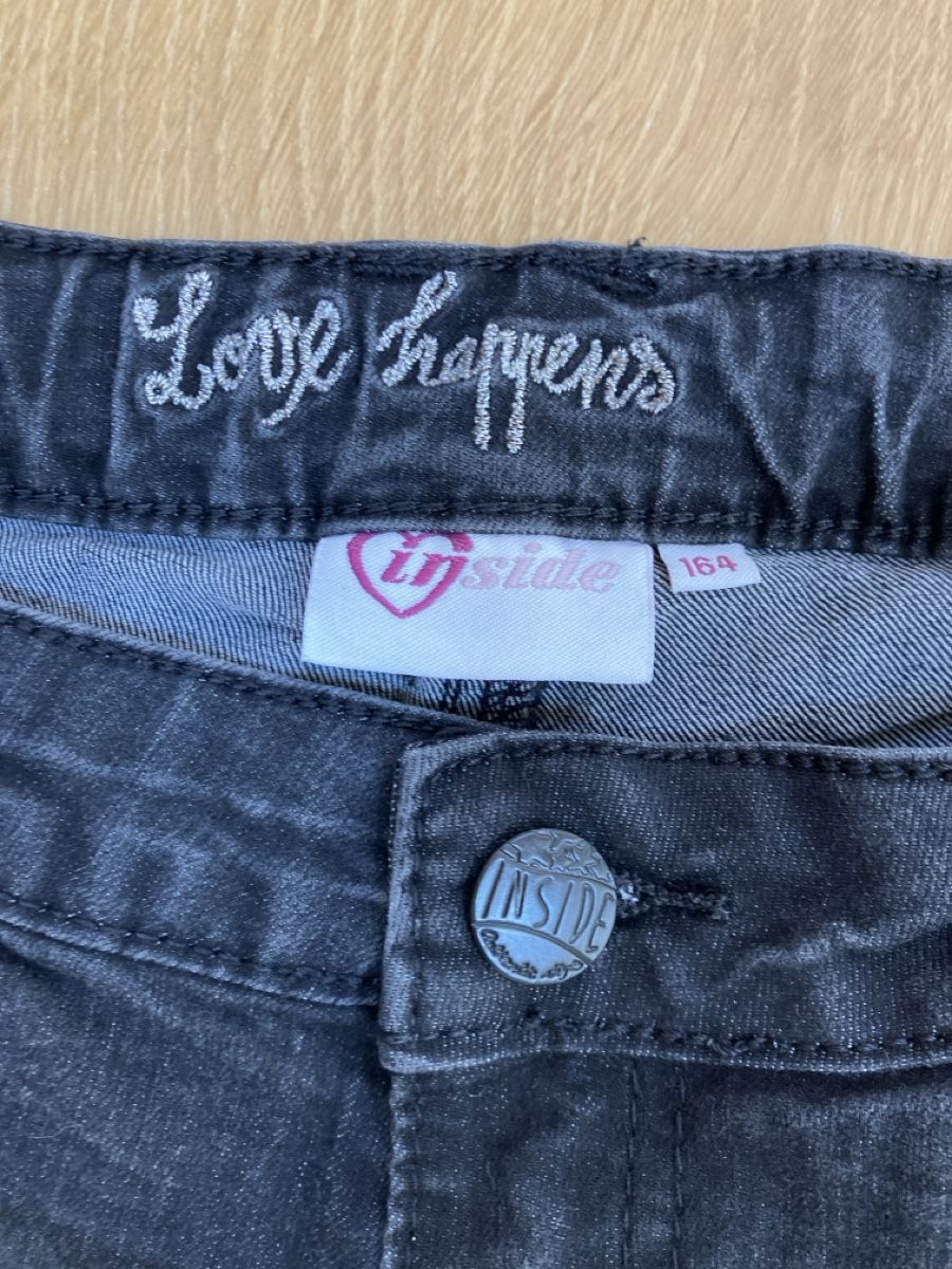 Pantaloni: Jeans von Inside, Grösse 164, Girls – Usato da Weissbad venduto da Praxedis_P51 2