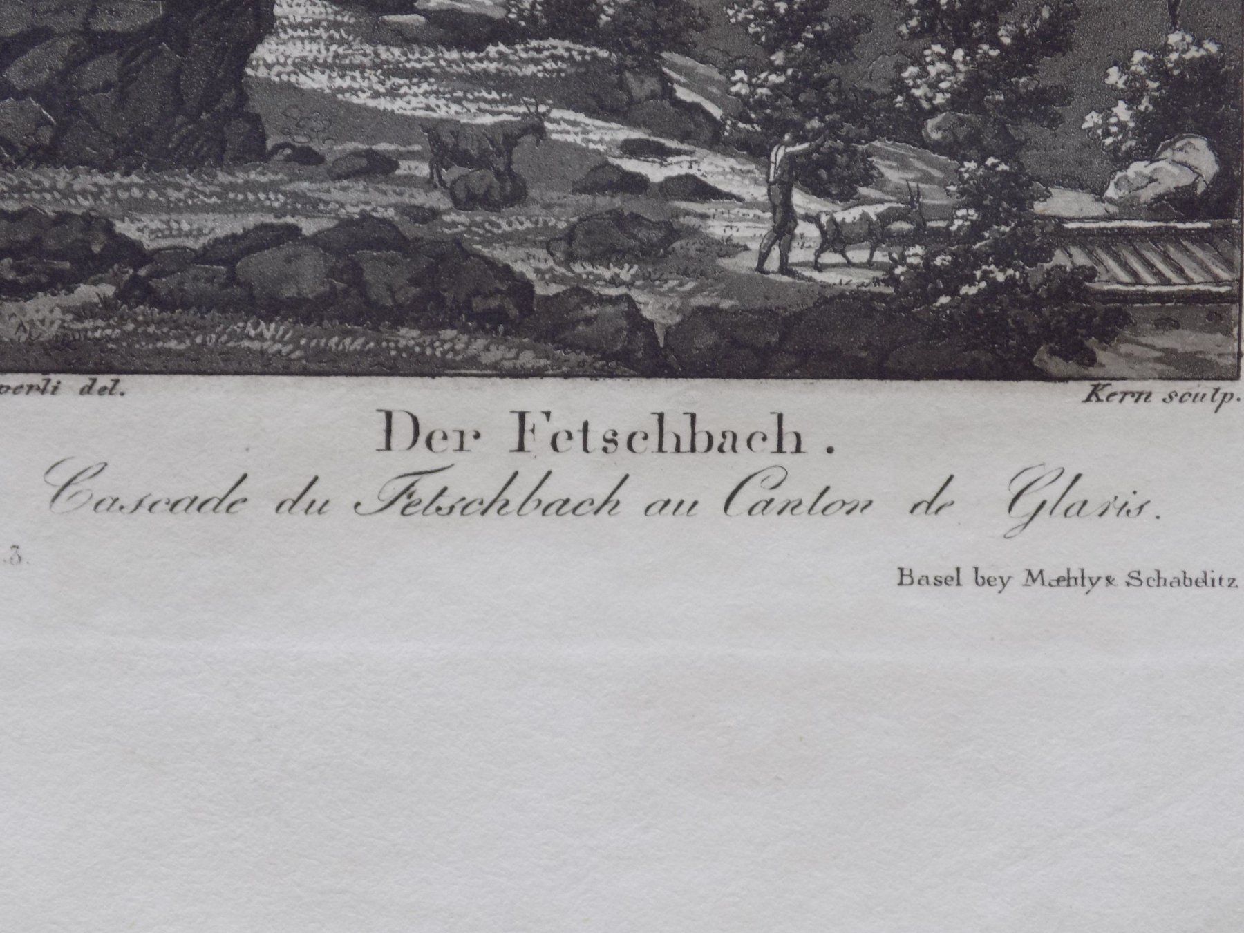 Stiche: Fetschbach Glarus Linthal selten – Gebraucht aus Risch von Rischli15 3