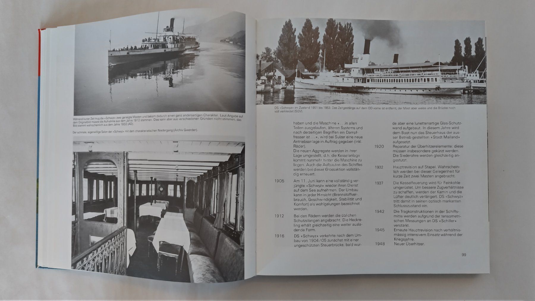 Libri: Schiffe Buch Geschichte der Schifffahrt - Vierwaldstättersee – Usato da Bellach venduto da JingleJerry 5
