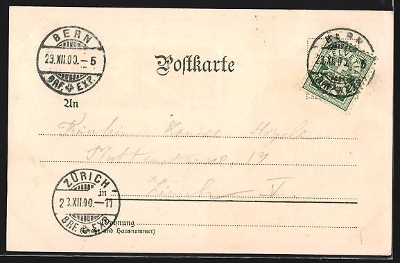 Cartoline postali: Bern, Kirchenfeldbrücke, Strassenpartie – Usato da Berlin venduto da bartko-reher 1