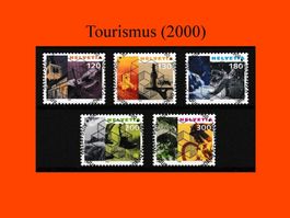 Vollstempel-Serie "Tourismus" (2000)