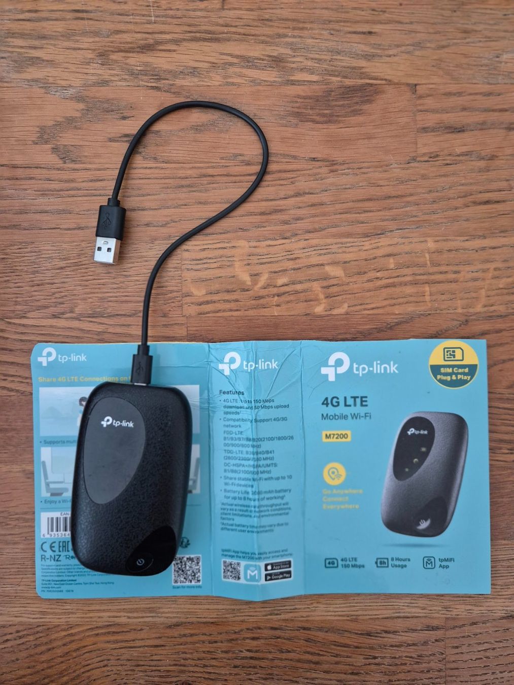 TP-Link Modems & Routeurs: TP-Link M7200 4G LTE Mobile Wi-Fi Router – D'occasion à Uitikon Waldegg par AnjS27