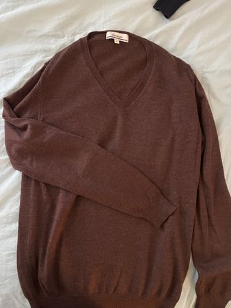Façonnable merino pullover size S