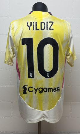 Juventus 2024/25 – Kenan Yıldız #10 Match-Issued Trikot