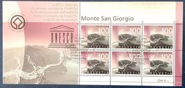 2004 UNESCO - Kleinbogen Monte San Giorgio ET