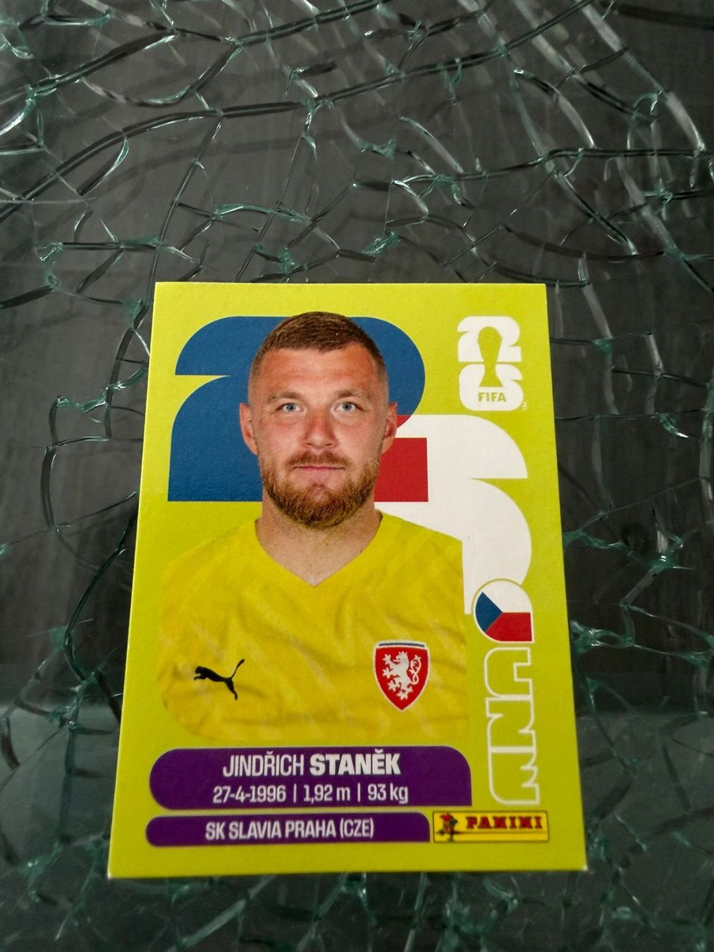 Panini Carte collezionabili: WM 2026 - Panini - Jindrich Stanek - CZE 3 – Usato da Pfäffikon ZH venduto da Marcodesi76